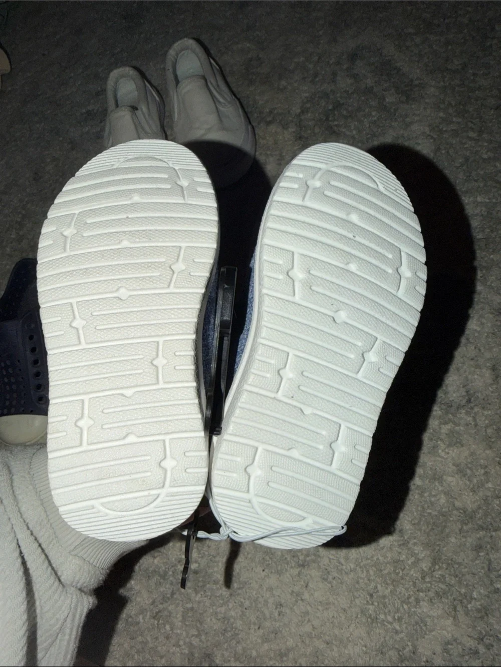 Toddler Slip-On Canvas Sneakers in White - Unbranded